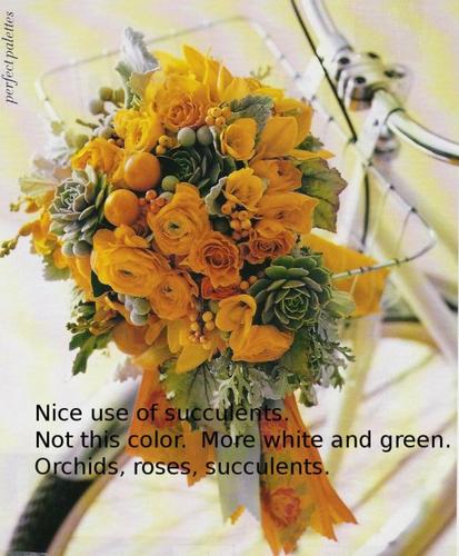 succulent bouquet